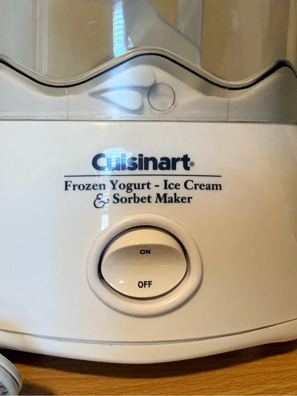 Cuisinart Frozen Yogurt / Ice Cream & Sorbet Maker Tested For Parts